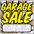 Hy-Ko Prism Garage Sale Sign 12" x 12", 5PK A22202